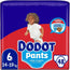 Dodot Pants Windelhöschen Größe 6 , 48 Stück