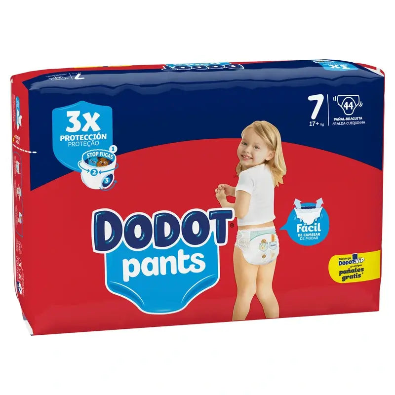 Dodot Pants Panty Größe 7, 38 Windeln