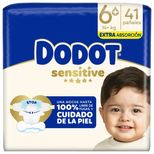 Dodot Sensitive Größe 6, 41 Windeln