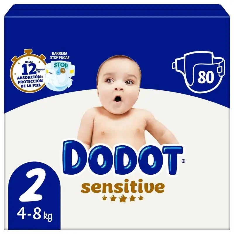 Dodot Sensitive Größe 2, 240 Windeln