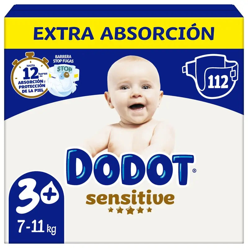 Dodot Sensitive Extra-Box Size 3 - 112 pcs.