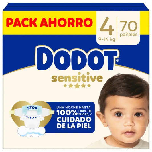 Dodot Sensitive Box Größe 4, 70 Windeln