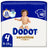Dodot Sensitive Nappy Size 4 (9-14 Kg), 48 Pcs.