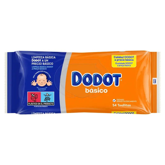 Dodot Dodot Wischtücher Basic, 54 Stück