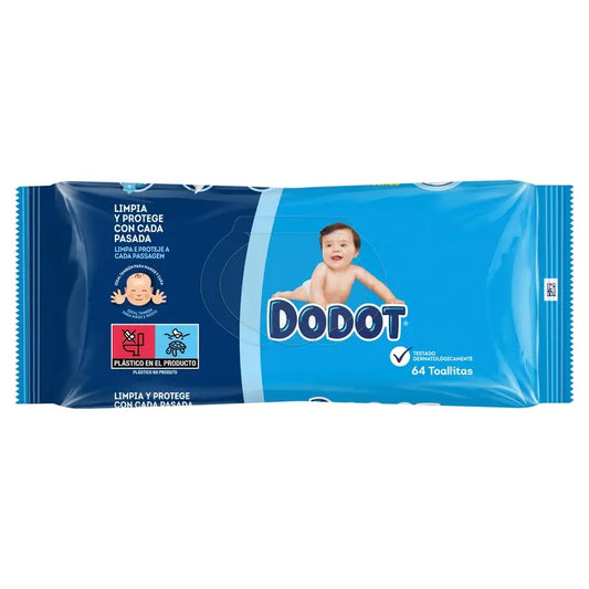 Dodot Baby Wipes 1 Packet, 64 Wipes