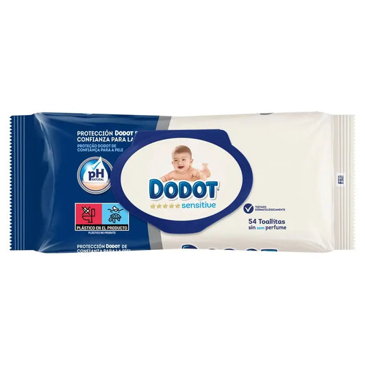 Dodot Sensitive Wischtücher, 1X54 (54 Einheiten)