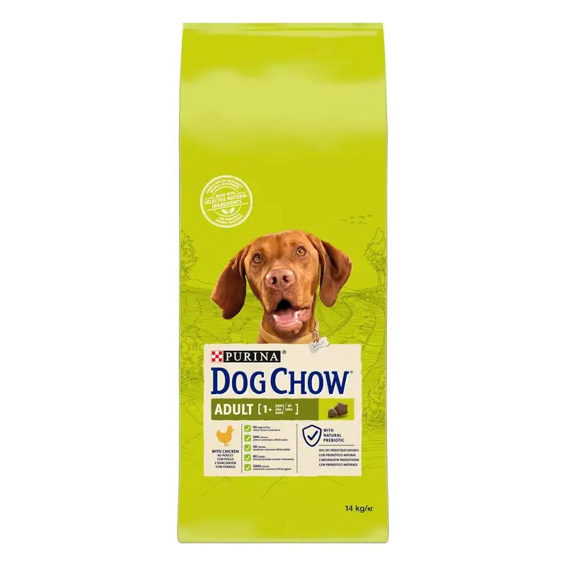 Dog Chow Canine Adult Huhn 14kg, Hundefutter für Hunde