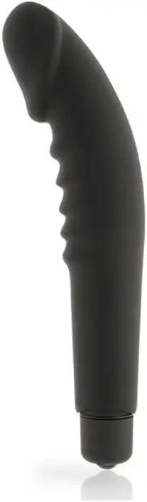 Dolce Vita Realistic Silicone Vibrator Black Model 1