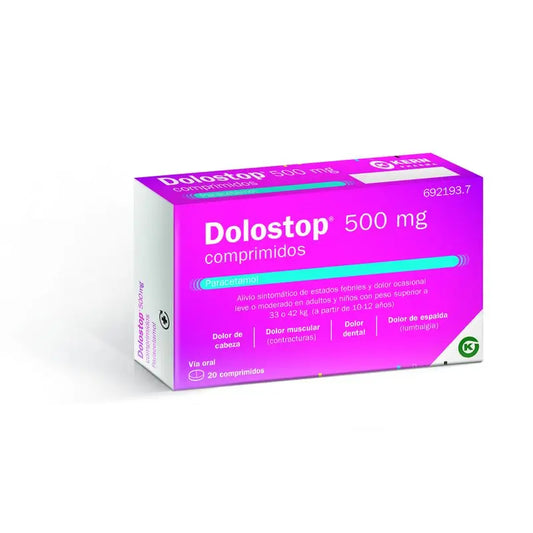 Dolostop 500 mg 20 Tabletten