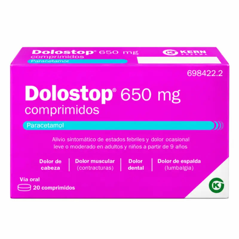 Dolostop 650 mg 20 Tabletten