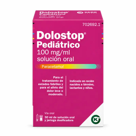 Dolostop Paediatric 100 mg/ml Lösung zum Einnehmen 30 ml