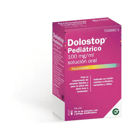 Dolostop Paediatric 100 mg/ml Lösung zum Einnehmen 30 ml