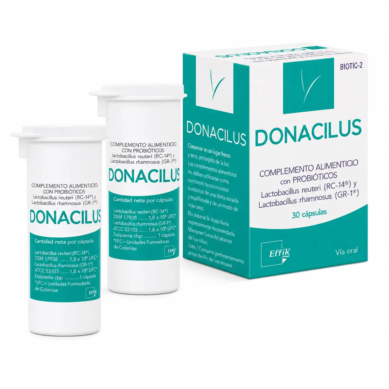 Donacilus Effik Donacilus , 2 x 30 Kapseln