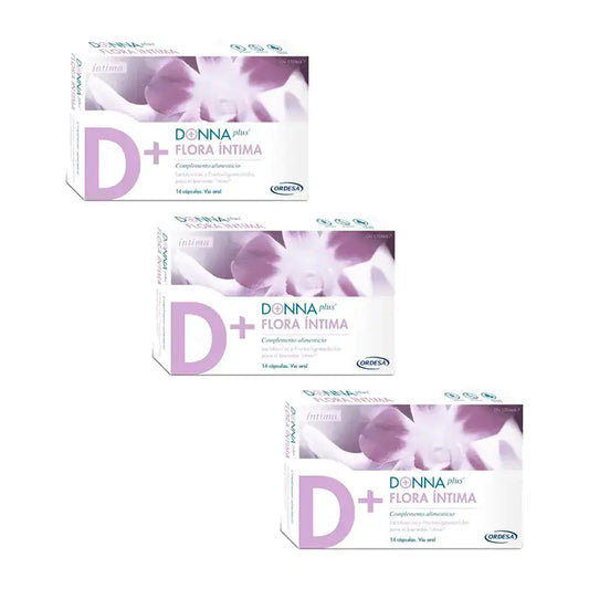 Donnaplus Flora Intima Pack 3 x 14 Kapseln