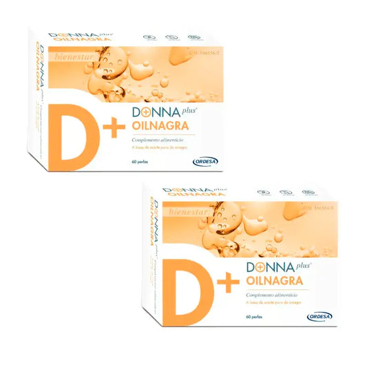 Donnaplus Oilnagra Pack 2 x 60 Kapseln