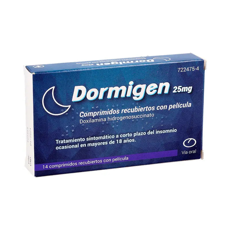 Dormigen 25 mg 14 Film-coated Tablets