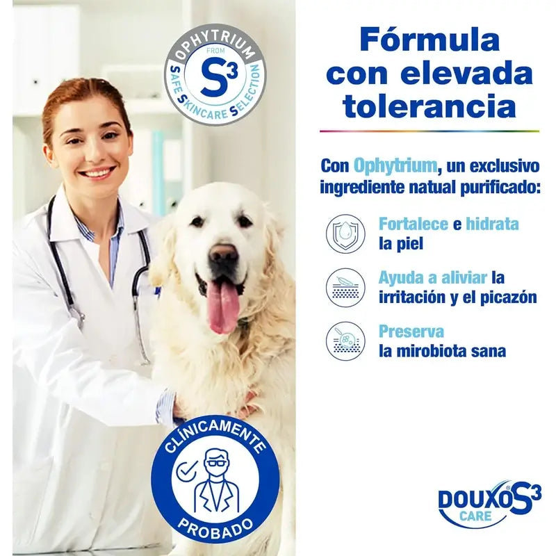 Douxo S3 Care Hunde & Katzen Ohrlotion Häufige Anwendung, 120 ml