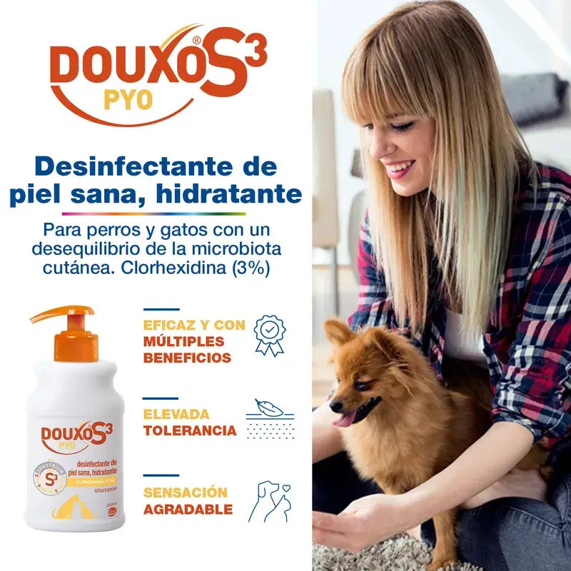 Douxo S3 Pyo Schützendes Shampoo, 200 ml