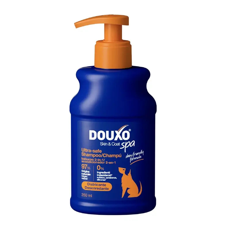 Douxo Skin & Coat Spa 2 In 1 Hundeshampoo & Pflegespülung, 250 ml
