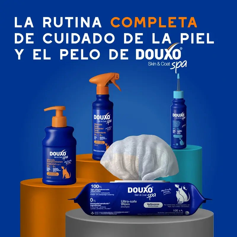Douxo Skin & Coat Spa 2 In 1 Hundeshampoo & Pflegespülung, 250 ml