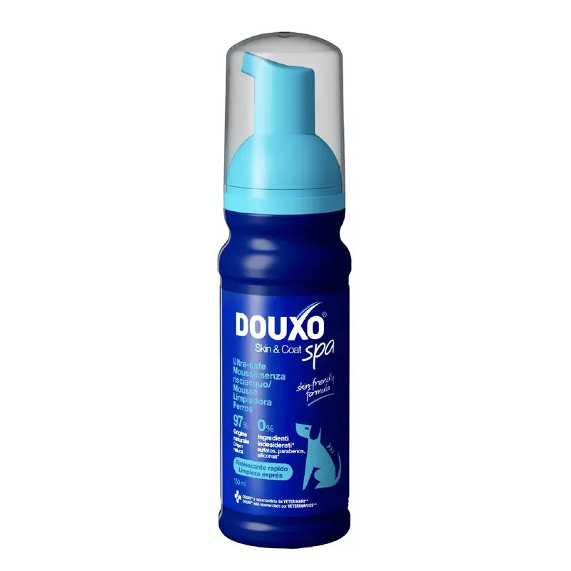 Douxo Skin & Coat Spa Ultra sanfter Express-Reinigungsschaum, 150 ml