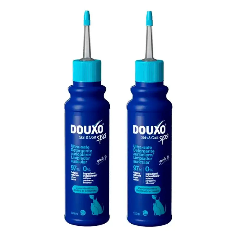 Douxo Skin & Coat Spa Auricular Cleanser, Packung 2 x 120 ml