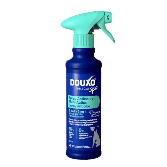 Douxo Skin & Coat Spa Multi-Action-Anti-Geruchs-Spray für Hunde, 340 ml