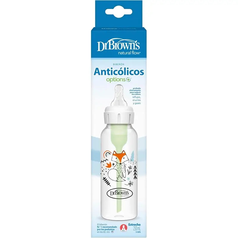 Dr.Browns Standardflasche Optionen+ Fuchs, 250 ml