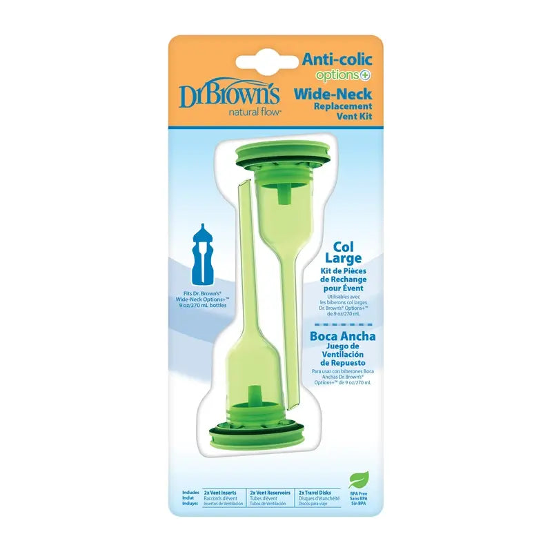 Dr.Brown's Nachfüllset 270 ml (2 Ventile, 2 Tuben und 2 Verschlüsse)