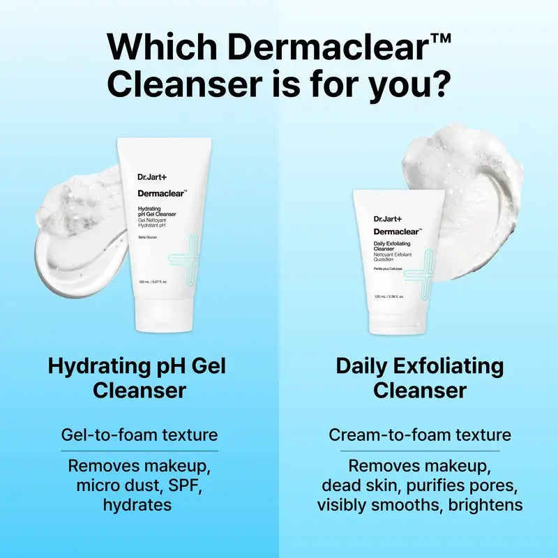 Dr Jart+ Dermaclear Hydrating Ph Gel Cleanser, 150 ml