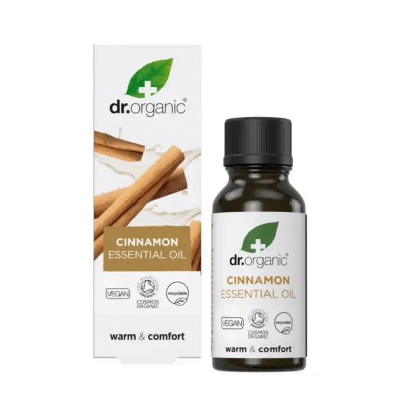 Dr.Organic Bio-Ätherisches Ceylon-Zimtöl, 100 % rein, 10 ml