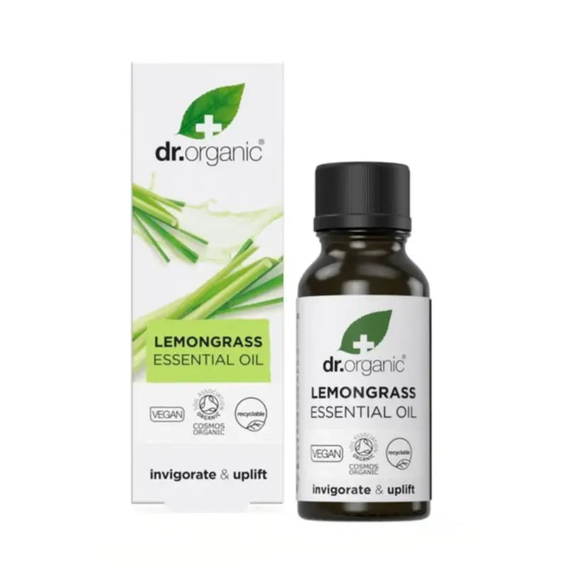 Dr.Organic Bio-Ätherisches Zitronengrasöl, 100 % rein, 10 ml