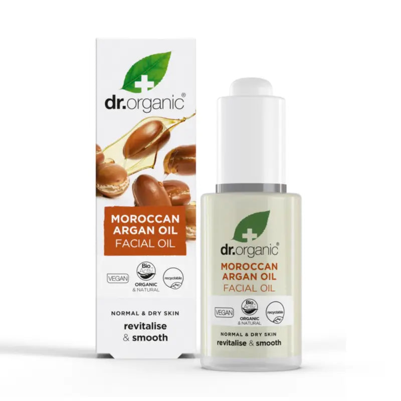Dr. Organic Gesichtsöl Marokkanisches Arganöl 30Ml.