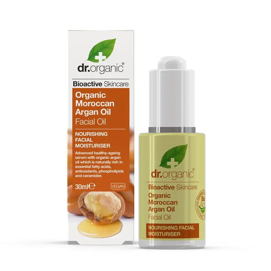 Dr. Organic Gesichtsöl Marokkanisches Arganöl 30Ml.