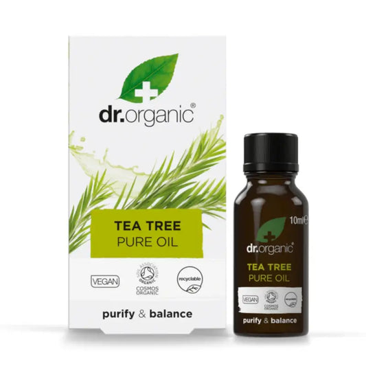 Dr.Organic Reines Teebaumöl Alle Hauttypen, 10 ml