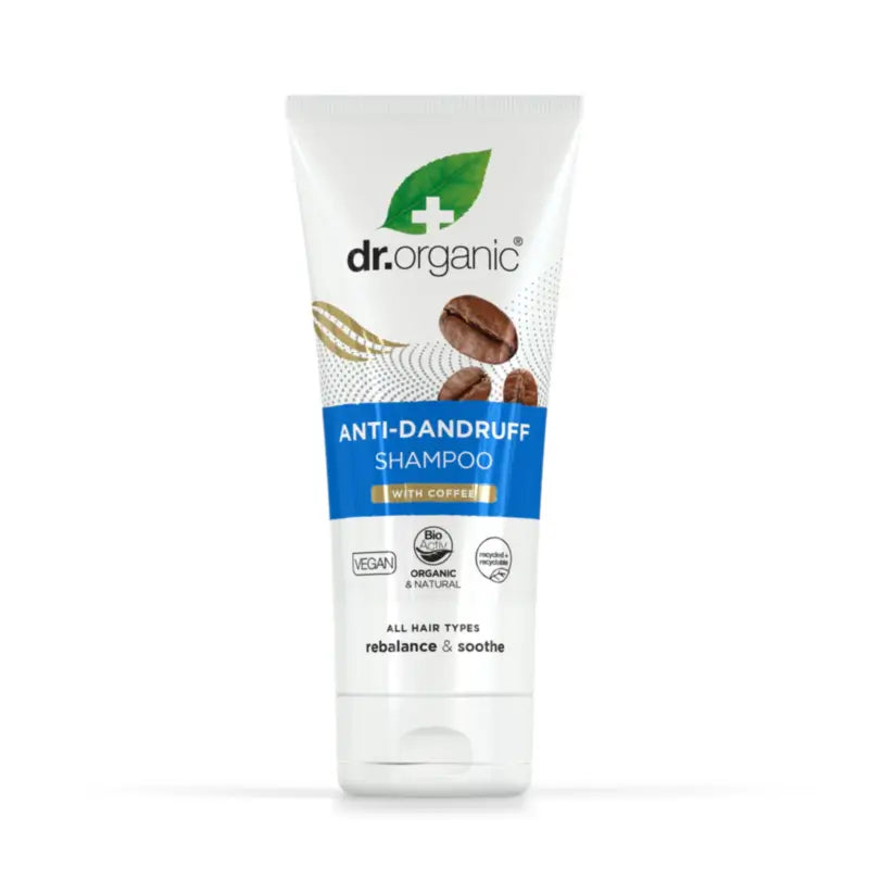 Dr.Organic Anti-Schuppen-Shampoo mit Kaffee, 200 ml