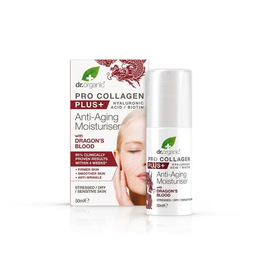 Dr.Organic Procollagen Anti-Aging Gesichtscreme - trockene oder empfindliche Haut, 50 ml