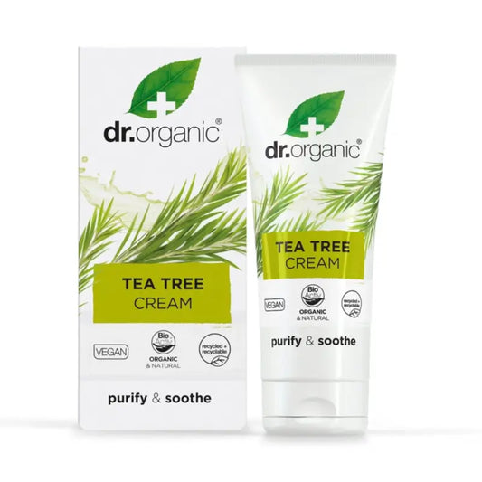 Dr.Organic Teebaum-Gesichtscreme Fettige Haut, 50 ml