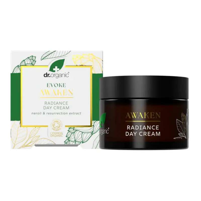 Dr.Organic Evoke Awaken Tagescreme für strahlende Haut, 50 ml