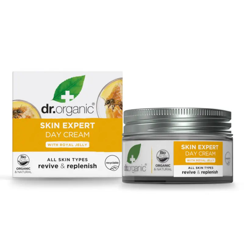 Dr.Organic Skin Expert Tagescreme mit Gelée Royale, 50 ml