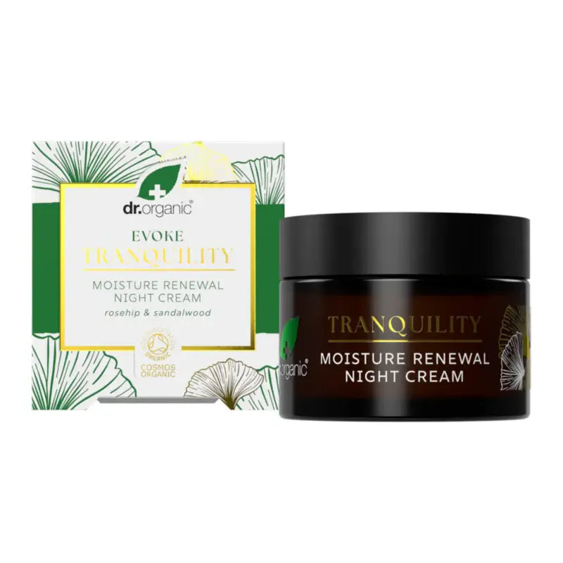 Dr.Organic Nachtcreme „Evoke Tranquility“, 50 ml