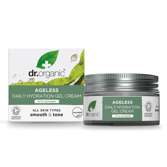 Dr. Organic Forever Young Tagescreme Meeresalgen Gel 50Ml