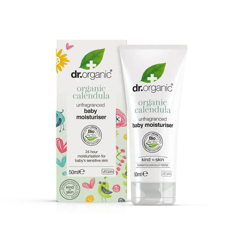 Dr. Organic Calendula Baby Feuchtigkeitscreme 50ml.
