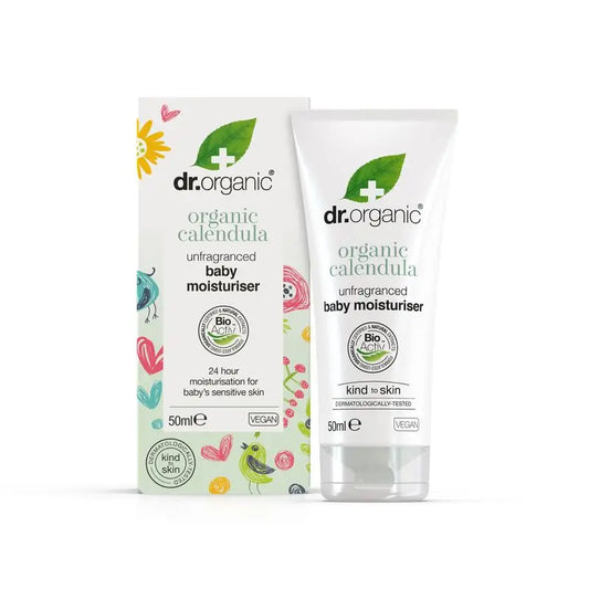 Dr. Organic Calendula Baby Feuchtigkeitscreme 50ml.