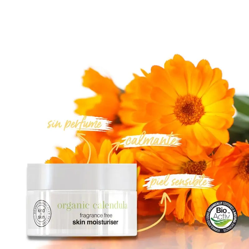 Dr. Organic Calendula Feuchtigkeitscreme für empfindliche Haut 50Ml