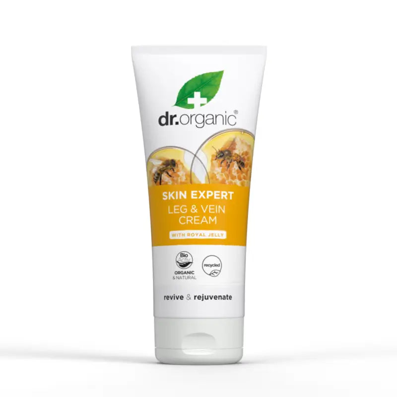 Dr.Organic „Leichte Beine“ Skin Expert Creme mit Gelée Royale, 200 ml