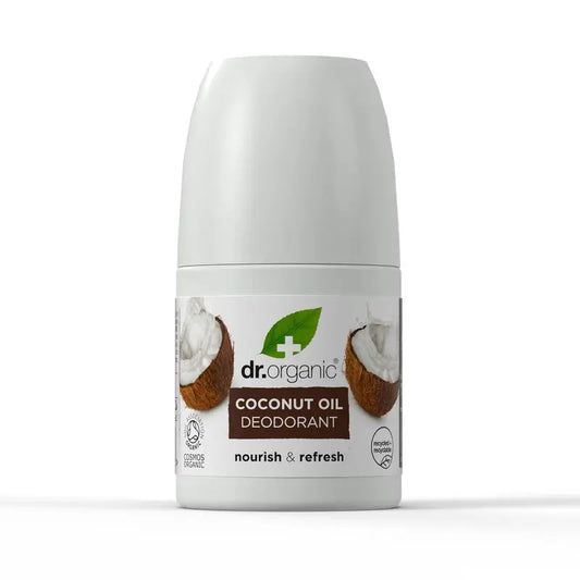Dr.Organic Kokosnussöl Deodorant Alle Hauttypen, 50 ml