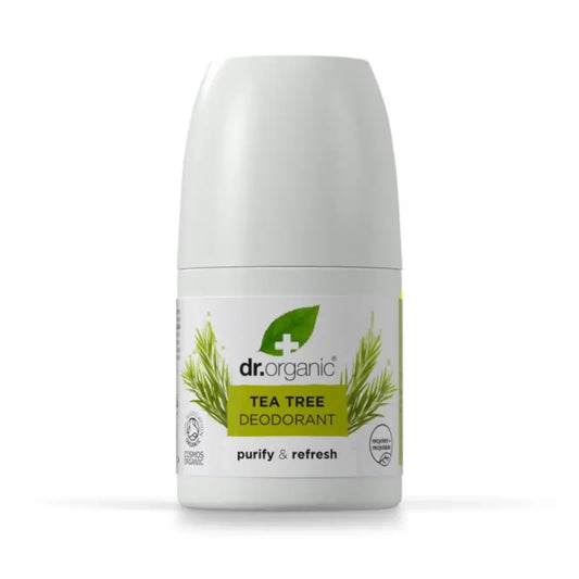 Dr.Organic Deodorant mit Teebaumöl, 50 ml