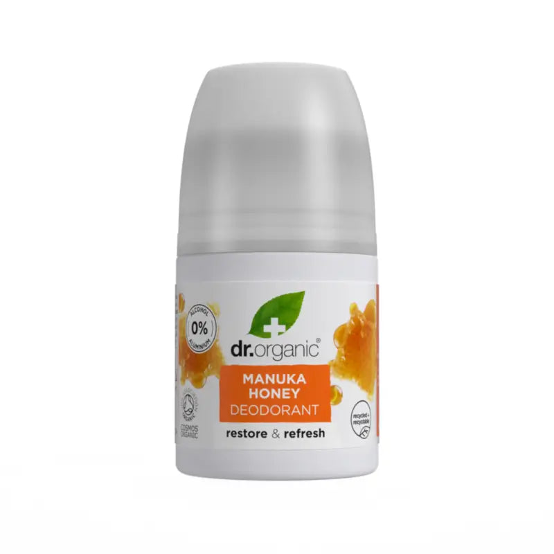 Dr.Organic Deodorant mit Manuka-Honig, 50 ml