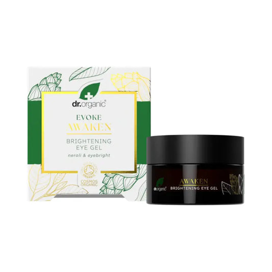 Dr.Organic Aufhellendes Augenkontur-Gel „Evoke Awaken“, 10 ml